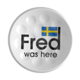 Fred was here TWiNTEE Golf Tee