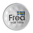 TwinTee Golftee, Sweden Flag