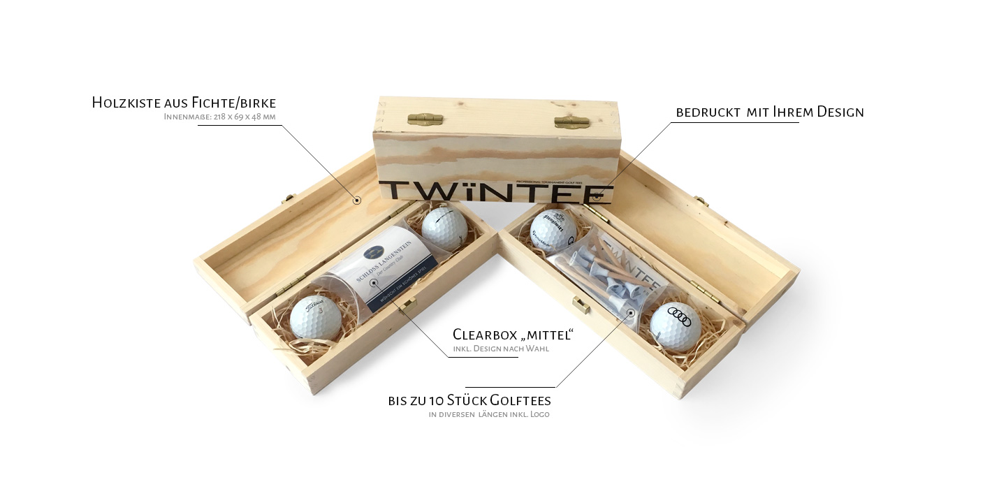TWiNTEE Holzkiste - Startgeschenk